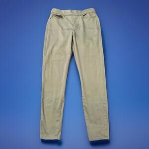 Levis Signature Jegging Pull On‎ Womens Olive Green Jean Skinny 29x28.5